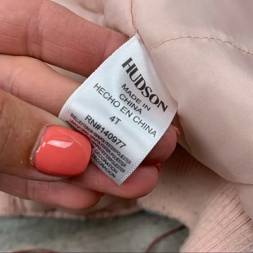 ‎Hudson tattoo winter coat jacket